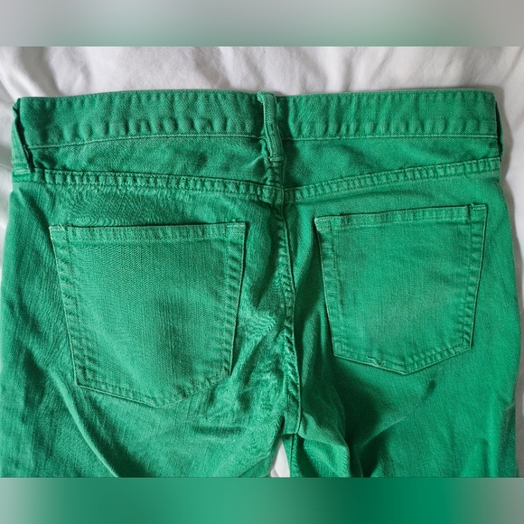 J. CREW Kelly Green Matchstick Jeans | SZ 27 - Picture 5 of 14